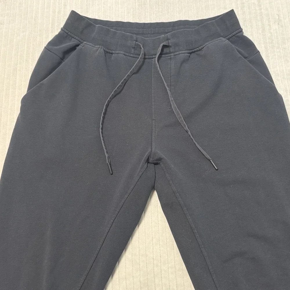 Lululemon Steady State  Pants Mens L Black Relaxed Fit Pant Sweatpants LM5543S